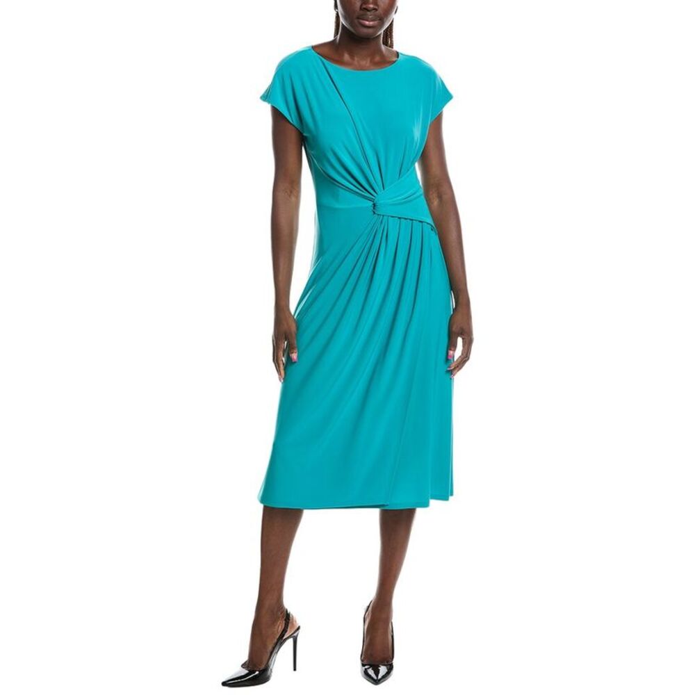 Joseph Ribkoff Womens Midi Dress, Blue